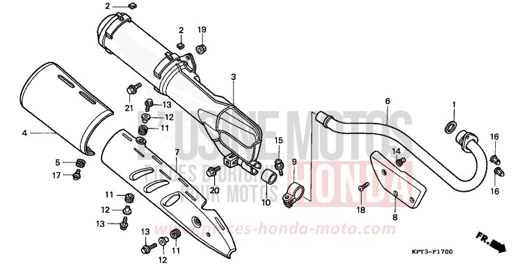 ABGAS-SCHALLDAEMPFER von City Fly CORSA GREEN (G163E) von 1998